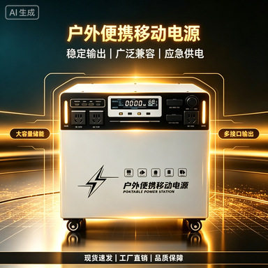 户外移动电源220v大容量便携式露