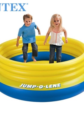 儿童充气城堡 蹦蹦床跳床 INTEX48267 欢乐跳跳乐 水池 充气玩具