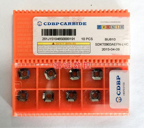 成都邦普铝合金刀片铝用刀片 SDKT0903AEFN-LHC BU810 铜铝专用