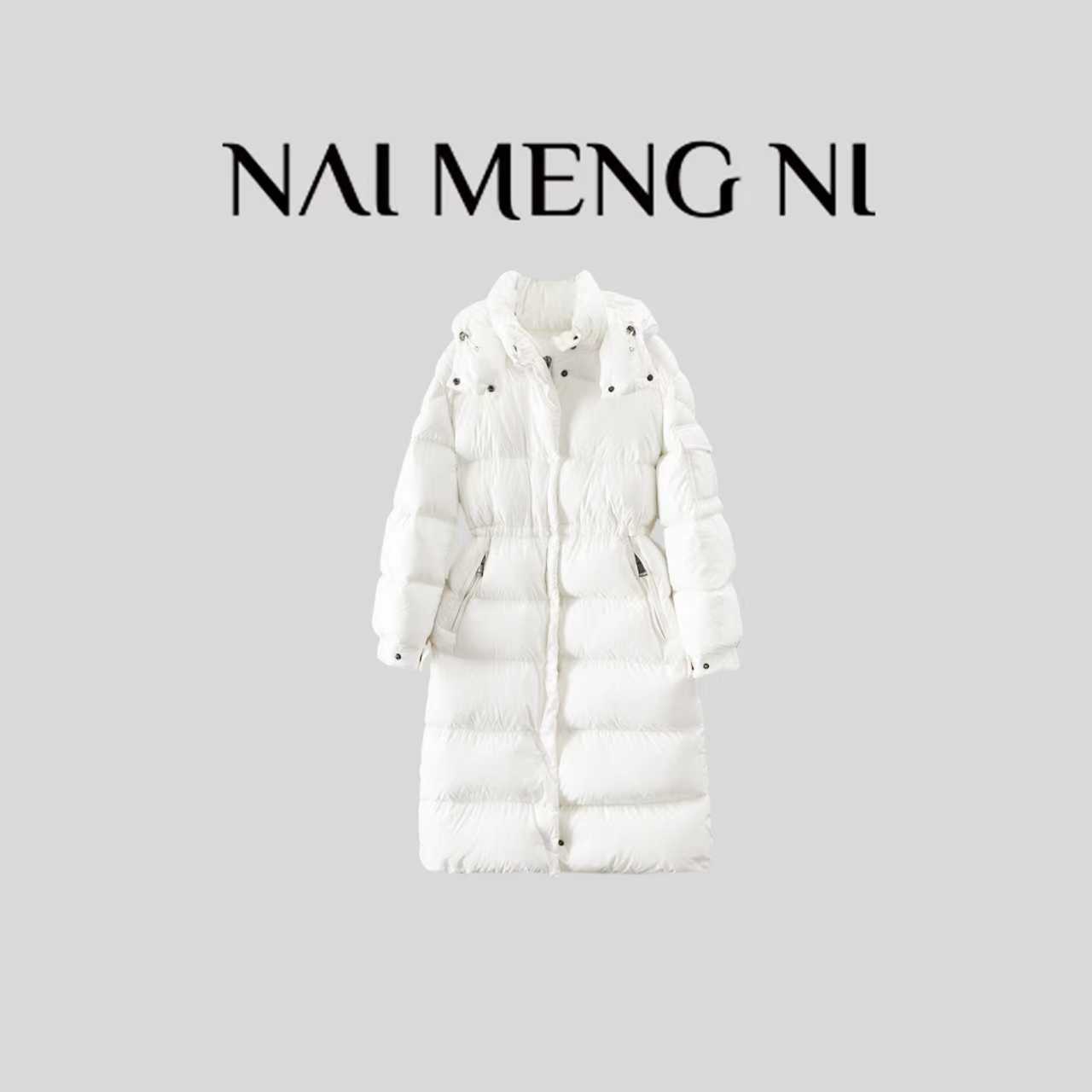 NMN王火火&设计师新款宽松轻款通勤保暖羽绒 28HH0036