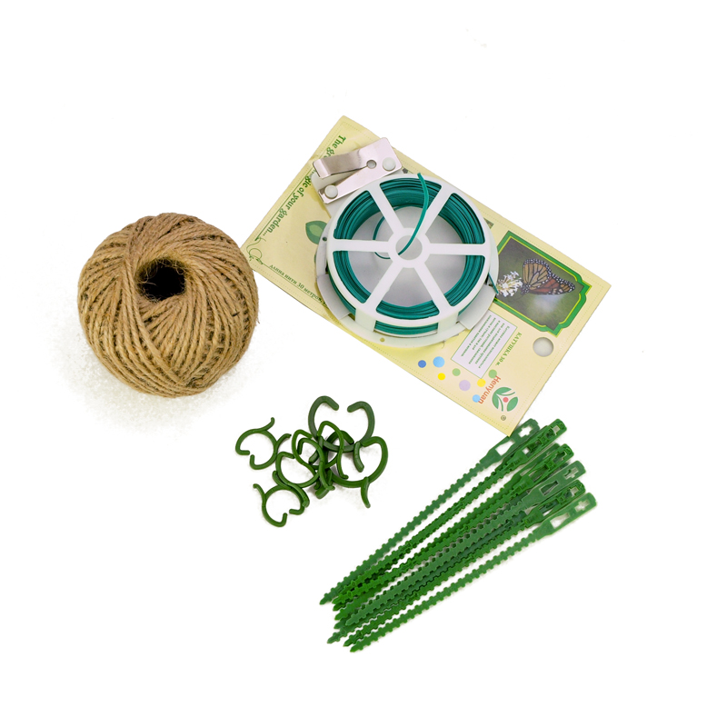 园艺绑扎用品麻绳扎带藤本固定扣蝴蝶圈爬藤植物用包塑扎线麻线团,鲜花速递/花卉仿真/绿植园艺,其它园艺用品,淘宝优惠券,粉丝福利购,淘宝优惠卷
