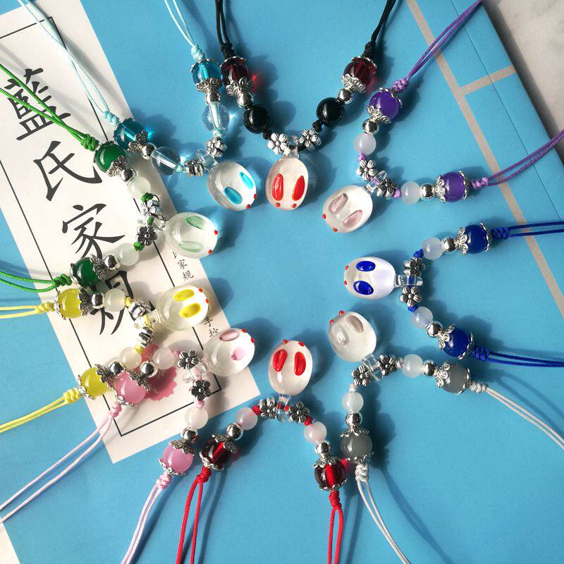 魔道祖师周边衍生兔子手饰无羡忘机晨情另肖战王一博同款藏银手链