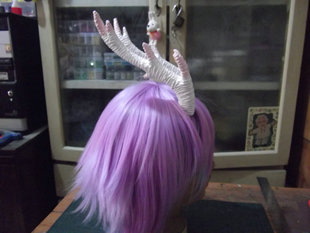 灵应传 蛟龙 龙女 龙角 头饰 (小号)发饰 COSPLAY 摄影 道具