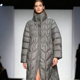 [新中式x鹅绒]白鹅绒羽绒服女2025冬季新款中长款外套连帽