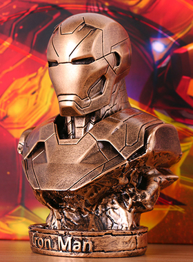钢铁侠GK手办胸像MK46模型大摆件复仇者联盟4电影周边节日礼品礼
