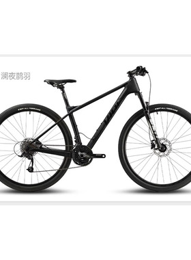 碳纤维山地车男女士27速油压碟刹超轻越野减震自行车学生