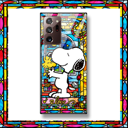 史努比手机壳适用于三星S21 s22 S10 S20 ULTRA PLUS note 8 9 10 S23 Galaxy保护套小狗s23 FE  s24 ultra