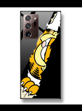 加菲猫手机壳适用于三星S21 plus s8 S10 note9 S20 Ultra note20 S23+ultra硅胶S21 FEs23 FE  s24 ultraA52