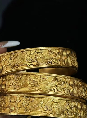 RF0200002喜鹊梅登手镯石膏模具，打金店金店寄卖行居家打金用