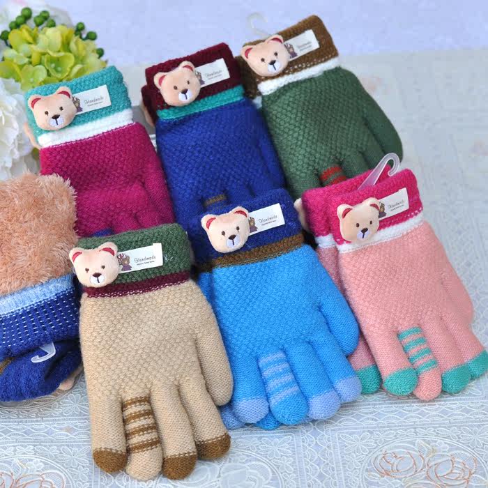 Gants pour enfants en acrylique - Ref 2146910 Image 1