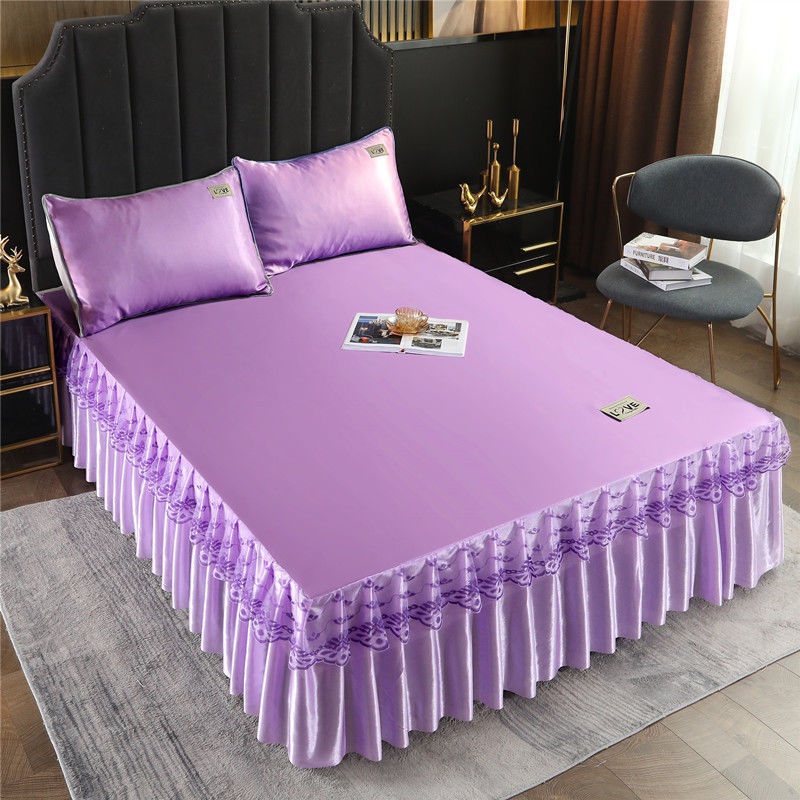 速发床裙款凉席夏5裸睡1.季三件套1.8/2.0米可水洗空调软席子