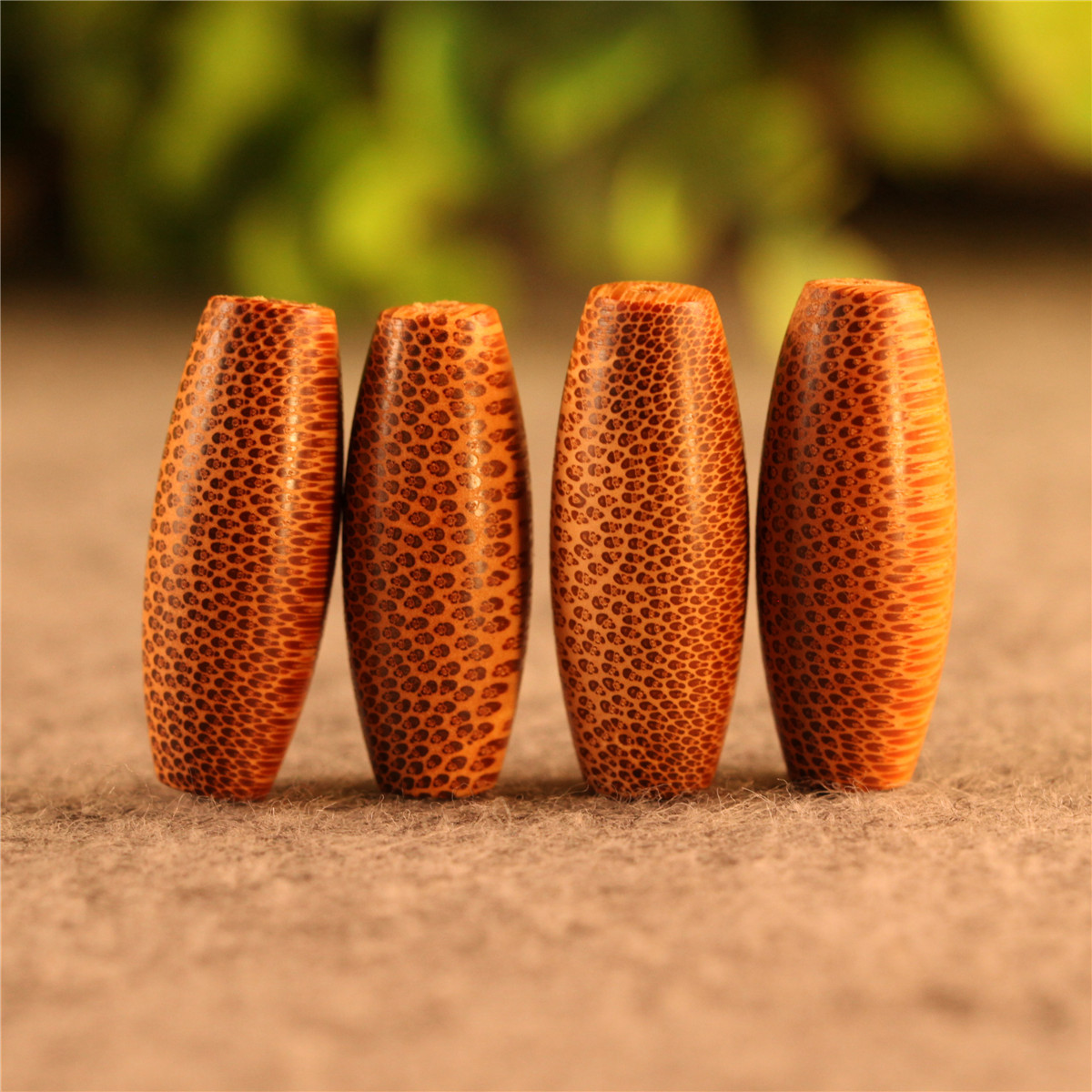 金丝龙血实心玉竹勒子竹雕制小挂坠文玩手持项链搭配竹珠子小配饰