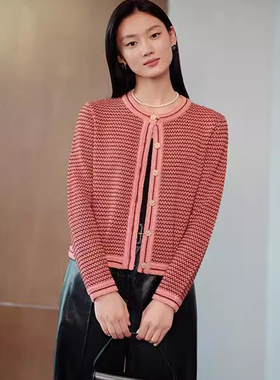 EP高端系列国风中式进口葱纱小香风针织开衫EPJPA9107A-3999