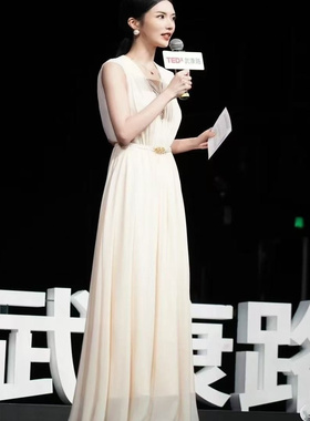 EP高端系列国风新中式深V领收腰礼服裙连衣裙EPJPA4665A-7999