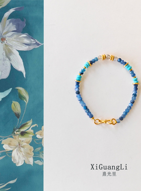 仲夏夜之梦红黑粉紫蓝色系手链