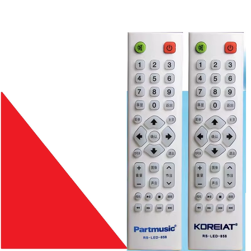 原装partmusic日松电器RS-LED-858电视遥控KOREIAT韩电液晶遥控器