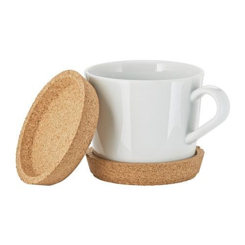 五个装软木杯垫茶垫欧式茶杯托