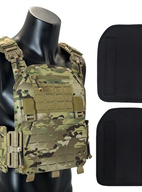 UNIONTAC升级款战术背心带透气网垫*2激光切割快拆多功能防护马甲
