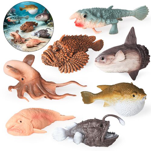 儿童仿真海洋生物模型玩具