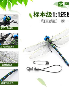 儿童玩具仿真动物模型蜻蜓摆件