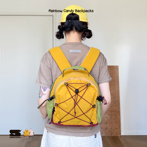 SUMAYZOY多色拼接户外小背包