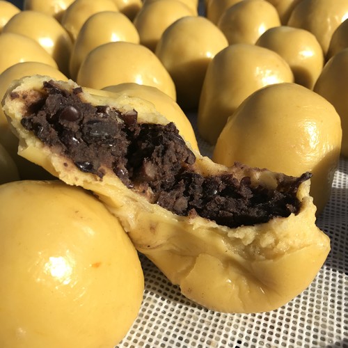 东北特产传统手工大个粘豆包