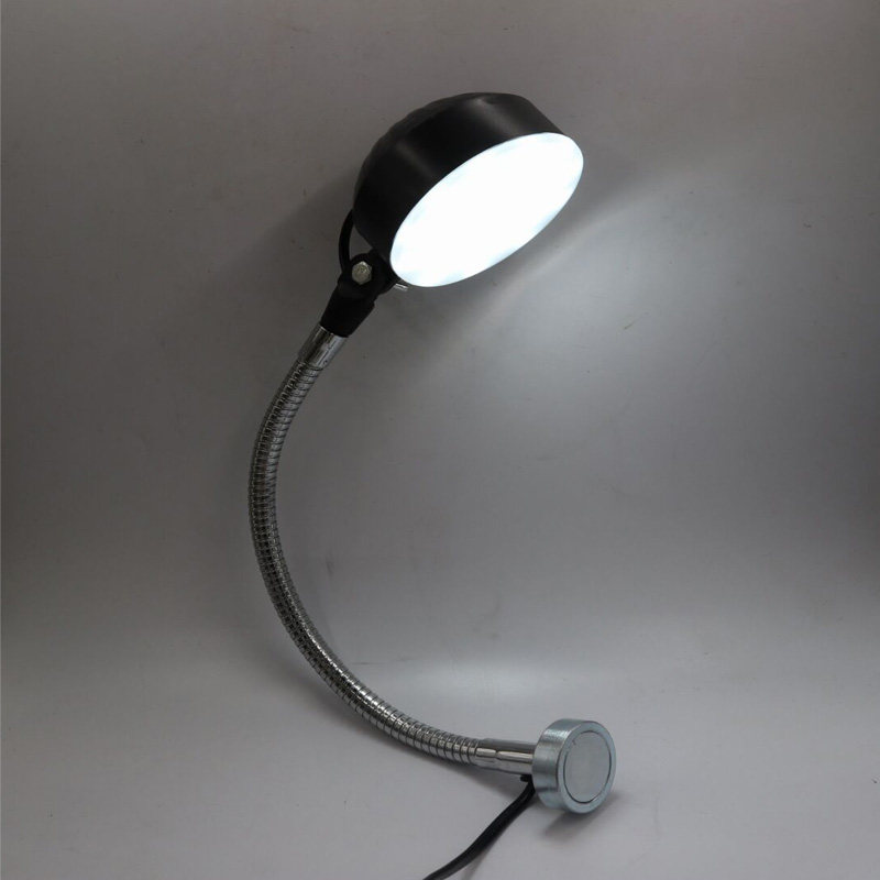 led机床工作灯10w220v36v强磁底座铣床钻床车床工作灯台灯照明
