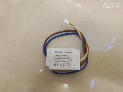 Js光光密码Gmima LED隔离驱动电源镇流器三色变光天花灯筒灯维修