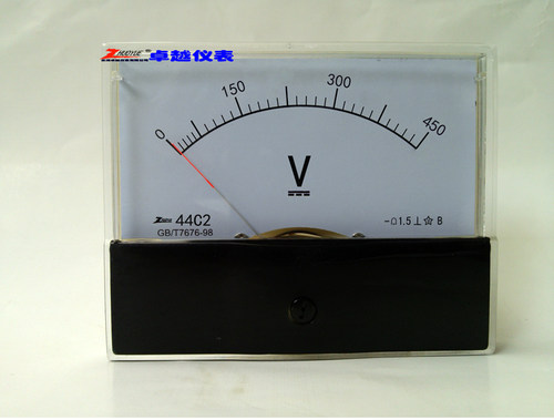 指针式直流电压测量仪表44C2 0-450V
