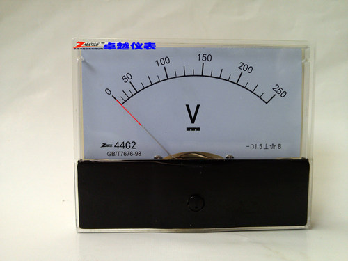 厂家直销指针式直流电压测量仪表44C2 0-250V
