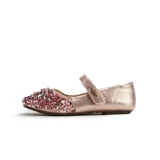 Детская обувь для кожаной обуви для принцессы, модные трендовые туфли, подходит для подростков