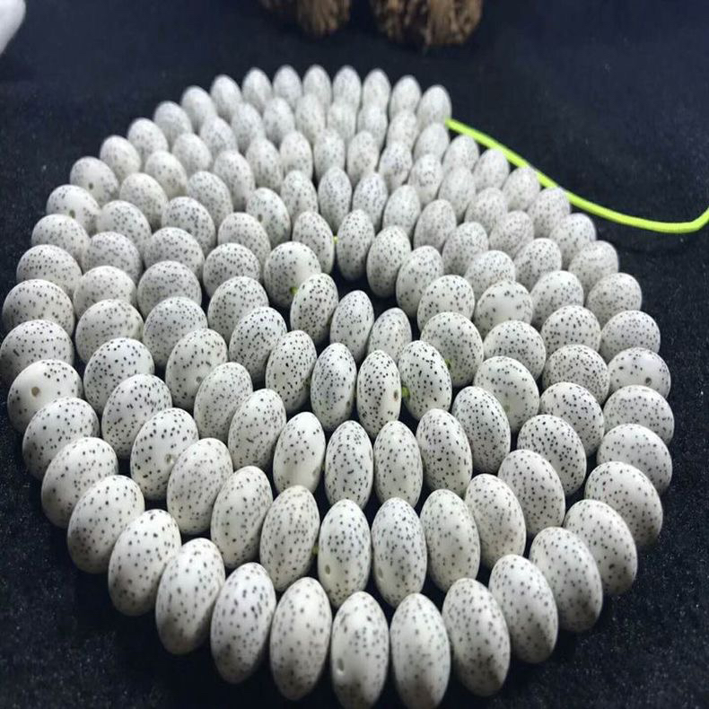 海南星月菩提玄月苹果算盘珠大籽大尺寸佛珠文玩念珠108颗