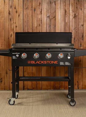 美国黑石black store户外庭院家用燃气烤炉趴炉日式铁板烧 多炉头