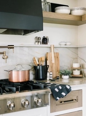 政府补贴美国thorkitchen家用开放式厨房别墅不锈钢商家用4眼