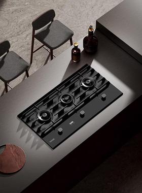 政府国补索而CY2+90侧吸油烟机灶具家用三眼燃气灶猛火烟灶两件套