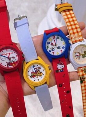 【现货】正版HelloKitty童趣时光系列手表盲盒凯蒂猫礼儿童礼物