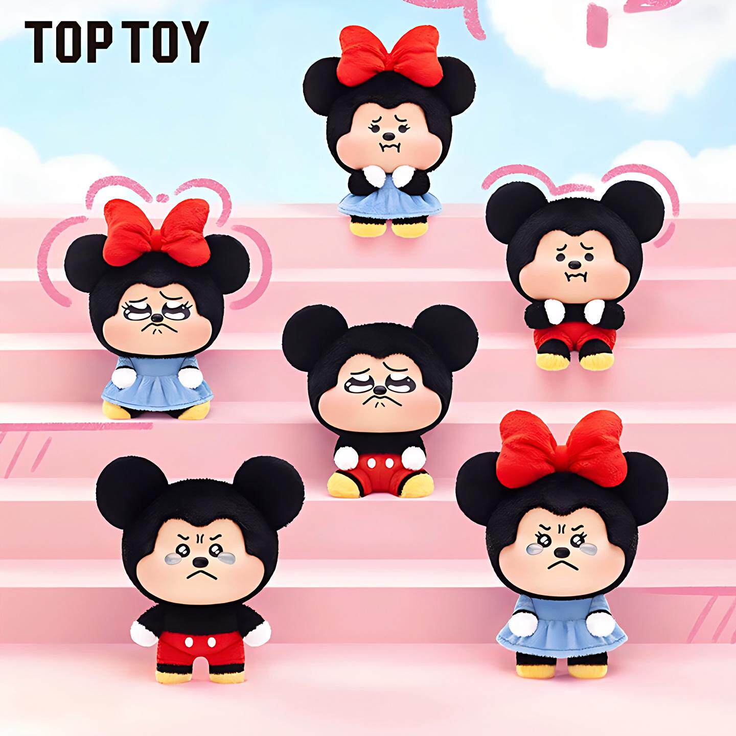 正版TOPTOY米奇米妮委屈巴巴系列