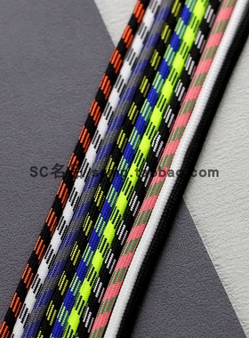 RELACORE鞋带适配巴黎Triples老爹鞋黑白气垫黑白橙track圆形鞋带