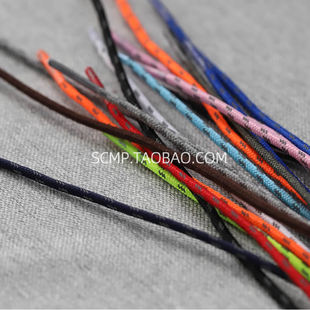 适配始祖越野跑鞋防滑登山运动旅游鞋网布徒步户外靴鞋带3mm细款