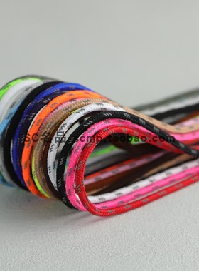 RELACORE细款鞋带白色黑色适用阿迪三叶草X_PLR简版小NMD男女款