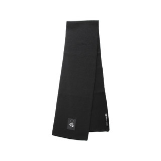 现货｜Y-3 Logo Scarf羊毛混纺针织围巾