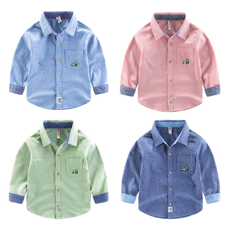 Chemise garcon à manche longue - Ref 2079462 Image 1