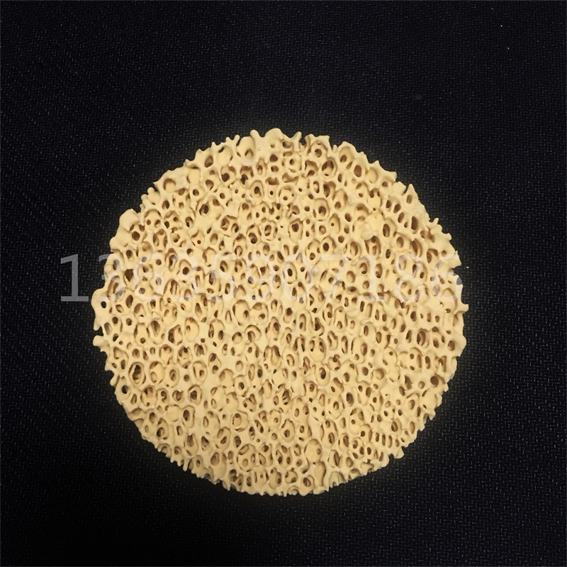 氧化锆泡沫陶瓷过滤器多孔陶瓷过滤网氧化铝耐高温铸造碳化硅陶瓷