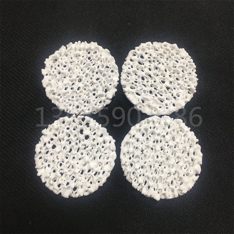 氧化铝开孔陶瓷发泡陶瓷氧化铝多孔陶瓷加工定制碳化硅泡沫陶瓷