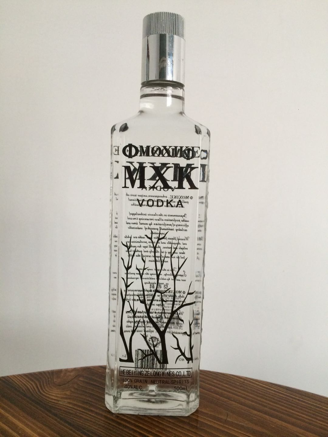 洋酒 蓝卡蓝天伏特加 莫希科 MXX蓝卡伏特加 40度 500ml