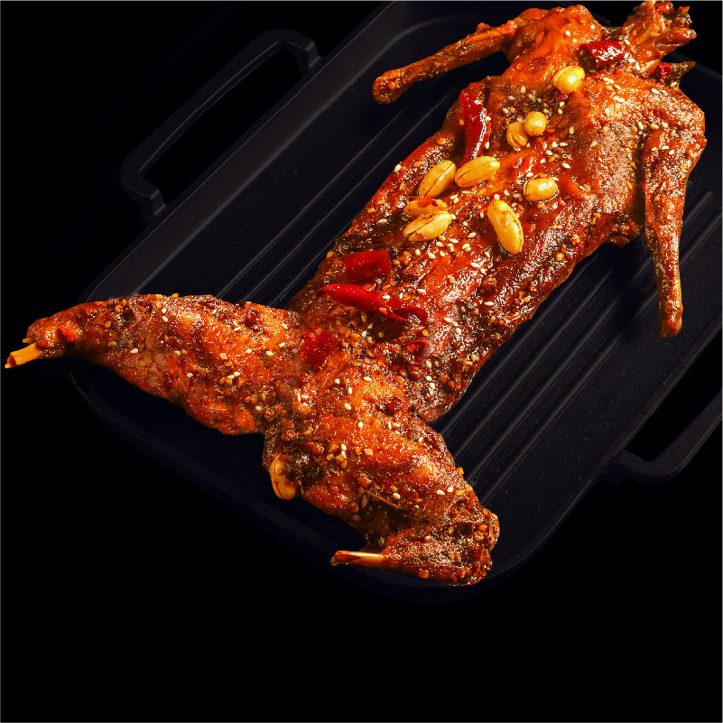 手撕兔整只麻辣四川特产兔肉整只手撕即食兔子肉烤全兔香辣冷吃兔