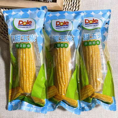 dole都乐非转基因甜玉米长玉米棒开袋即食都乐水果玉米