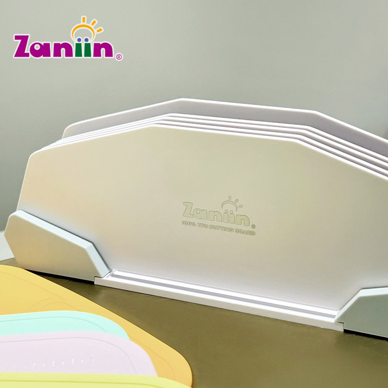 台湾Zaniin砧板专用置物架ABS+EVA材质菜板支架通风沥水防滑防霉