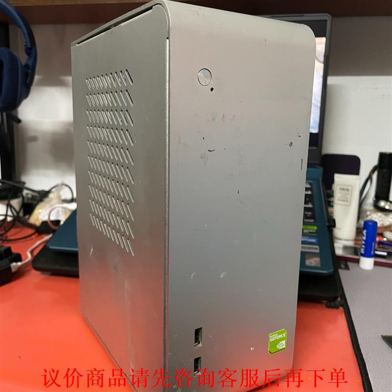 全铝A4迷你itx小机箱，带显卡延长线，带银欣250W全模组