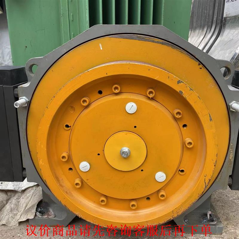 出售一套安装未用天津戈尔电梯主机加控制柜:主机GTW9S载重